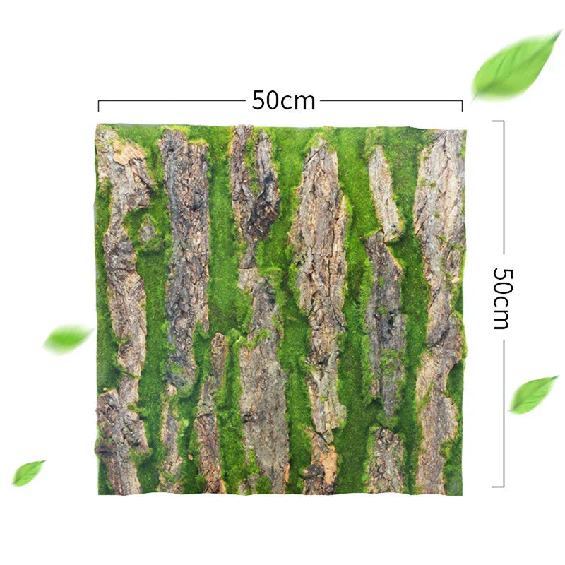 Skorter | DIY Wall Decoration Green Plant Bark