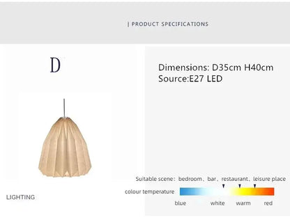 Skorter | Elegant origami-inspired paper lantern