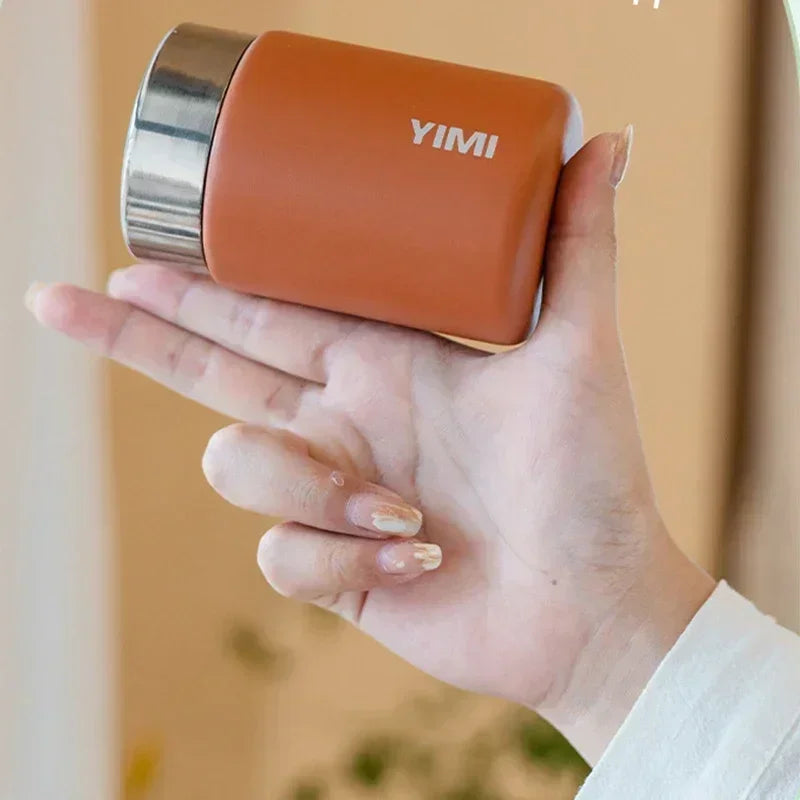 Skorter | 230ml Mini 316 Stainless Steel Portable Thermos - Pocket Vacuum Bottle