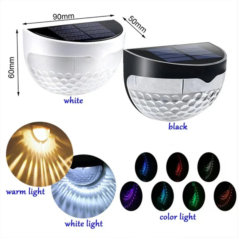 Skorter | Outdoor Waterproof Solar LED Patio Wall Lamp