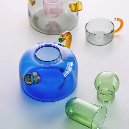 Skorter | Colorful glass tableware