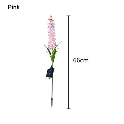 Skorter | Soft Pink Glow Solar LED Flower Garden Light