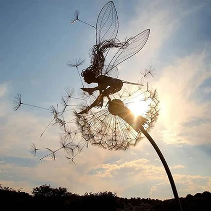 Skorter | Enchanting Fairy Garden Sculptures: Dreamy Lawn Decoration