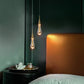 Modern Luxury Water Drop Pendant Lights for Living Room Bedroom Dining Room Bar Crystal Chandelier Home Decor Hanging Light