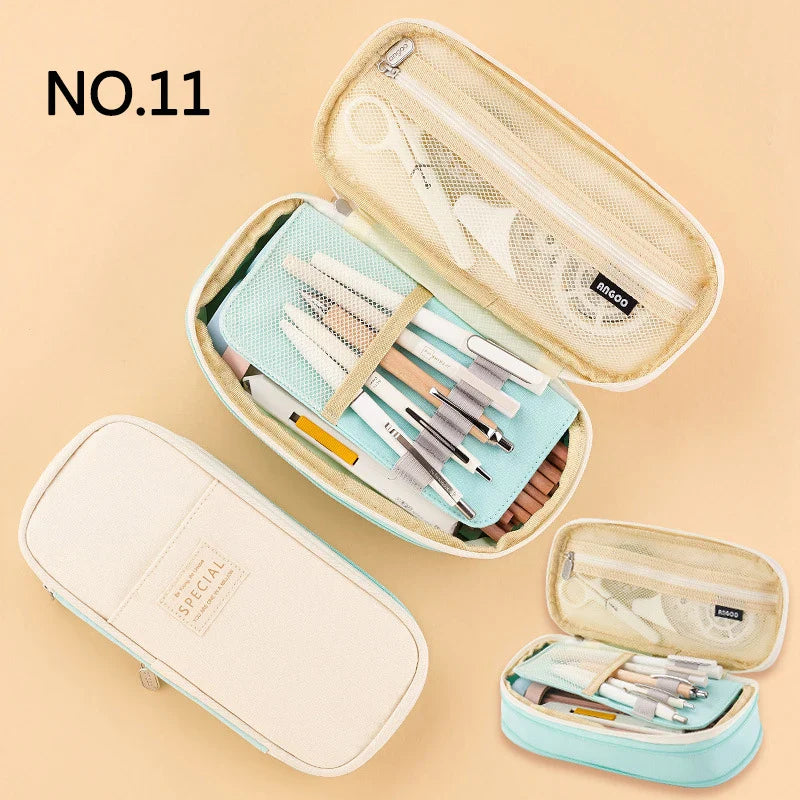 Skorter | Pennfodral med två lager