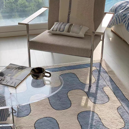 Skorter | Checkerboard Plush Bedroom Carpet