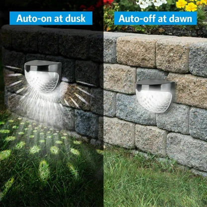 Skorter | Outdoor Waterproof Solar LED Patio Wall Lamp