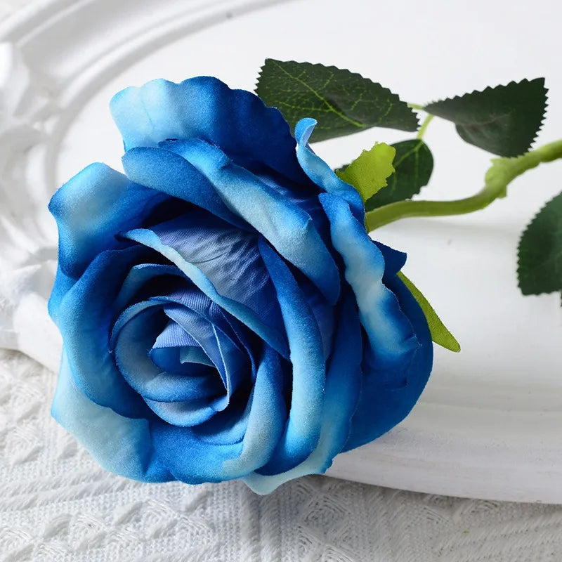 Skorter | 20 pieces Realistic Velvet Silk Rose Bouquet