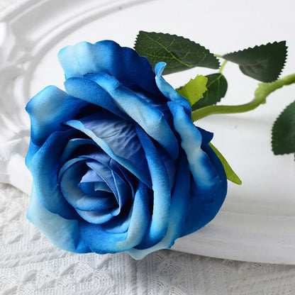 Skorter | 20 pieces Realistic Velvet Silk Rose Bouquet