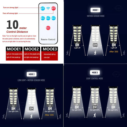 Skorter | Motion Sense High Performance Solar Outdoor Lamp