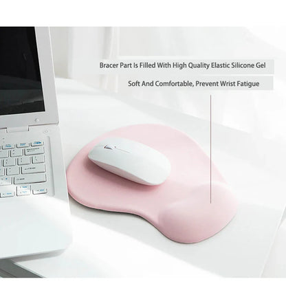 Skorter | Cute Silica Gel Ergonomic Wrist Rest Mouse Pad - ly Movable for PC & Laptop