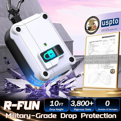 Skorter | Armor Shockproof Lock Clip AirPods Case