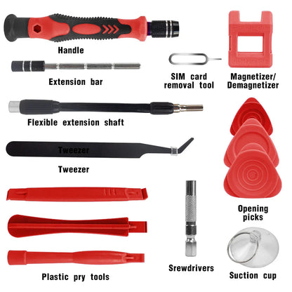 Skorter | 115-in-1 Precision Screwdriver Set with Magnetic Repair Tools – ProFix