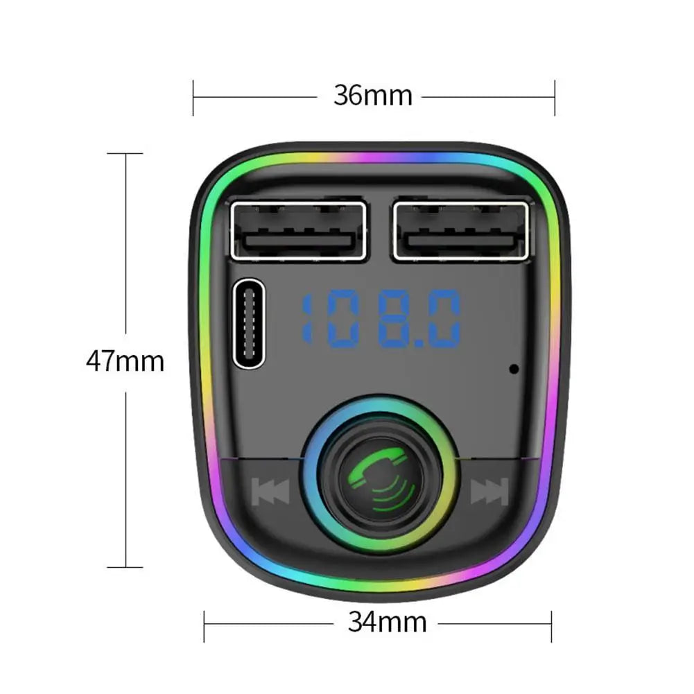 Skorter | Bluetooth Car FM Transmitter and Hands MP3 Player