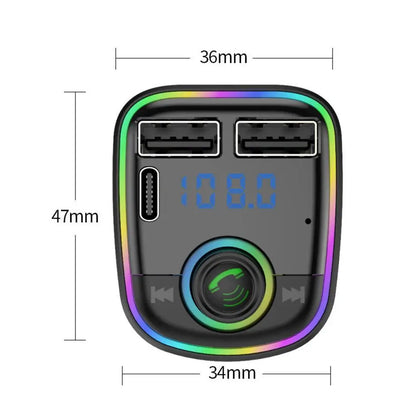 Skorter | Bluetooth Car FM Transmitter and Hands MP3 Player