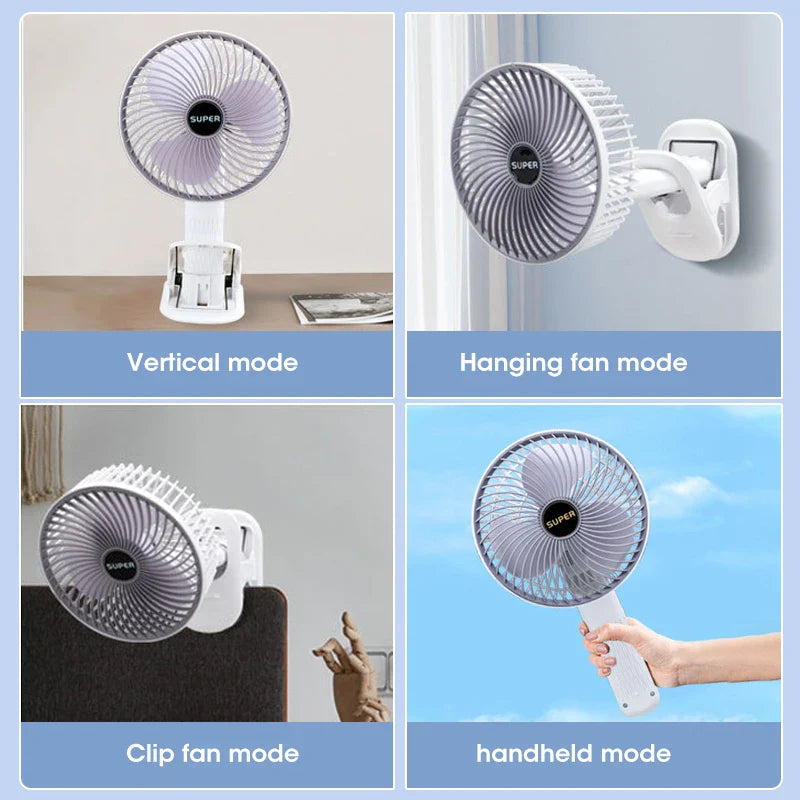 Skorter | BreezeFlex 4-in-1 Portable Fan