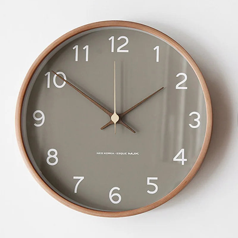 Skorter | TranscendTime | Wall clock made of wood and glass