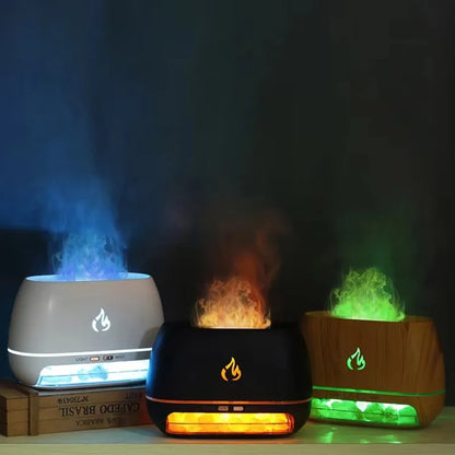 Skorter | SaltLight Aroma Diffuser – Himalayan Salt Lamp with Fragrance Diffusion and Color Light