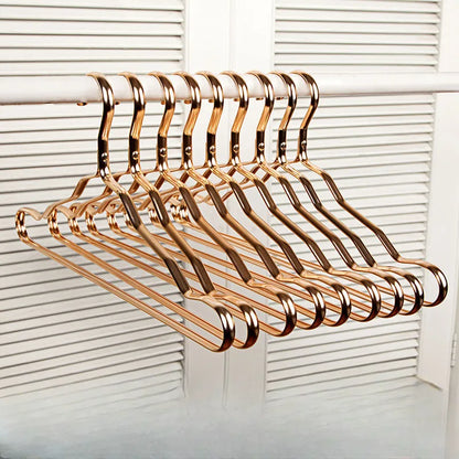 Skorter | Brass Clothes Hangers | Premium, Durable & Ideal for Luxury Garments in Your Wardrobe