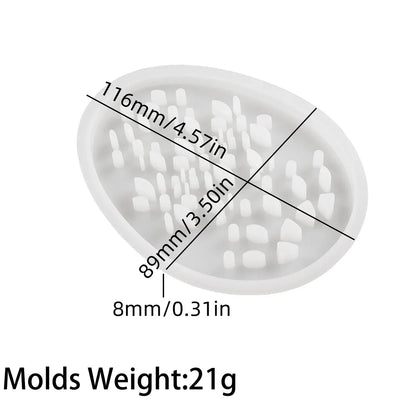Skorter | Cute Rabbit Silicone Mold for DIY Easter Bunny LED Night Light