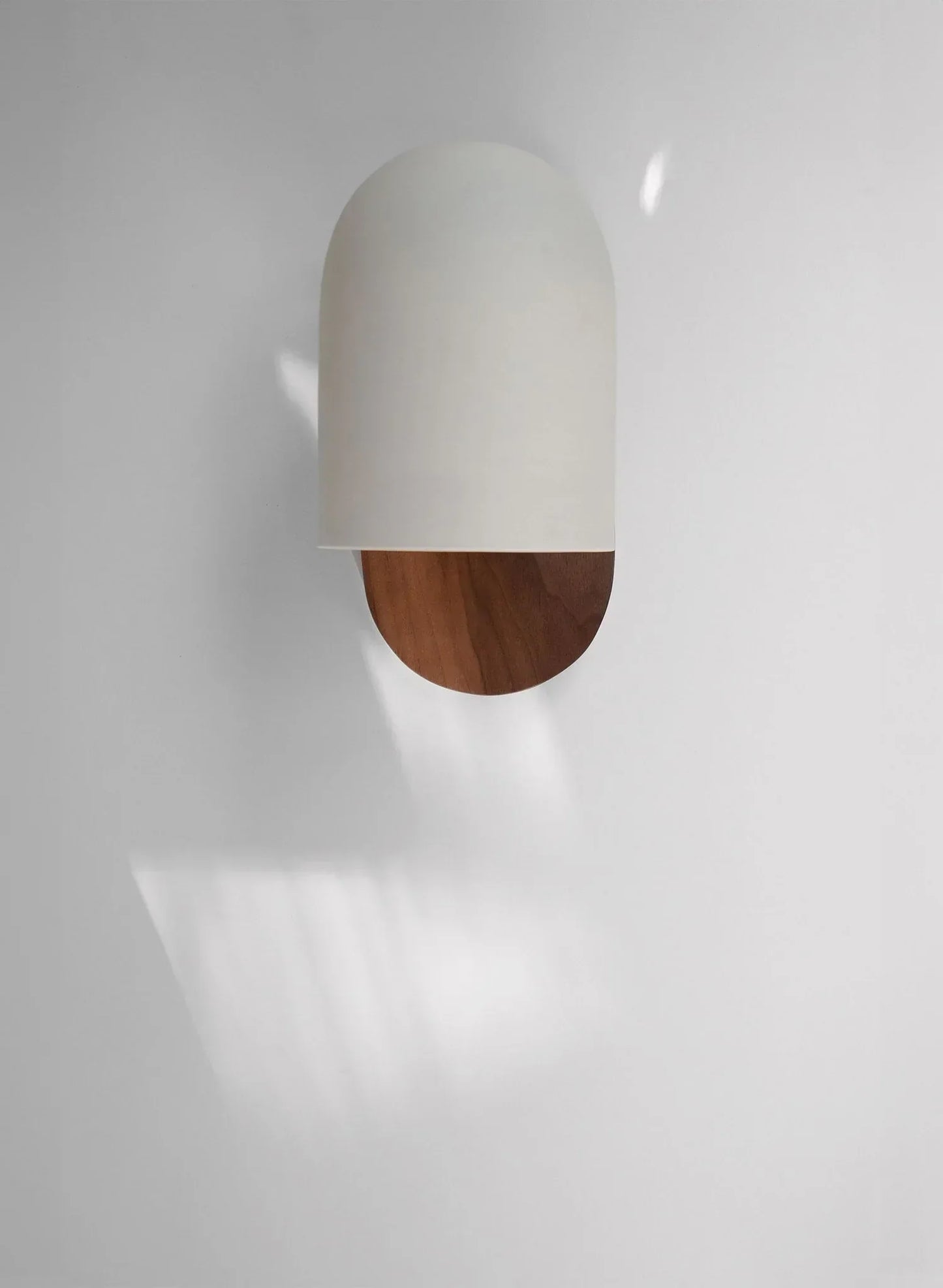Skorter | TimberSoul – Wabi-Sabi Walnut Wall Lamp for Natural Ambience