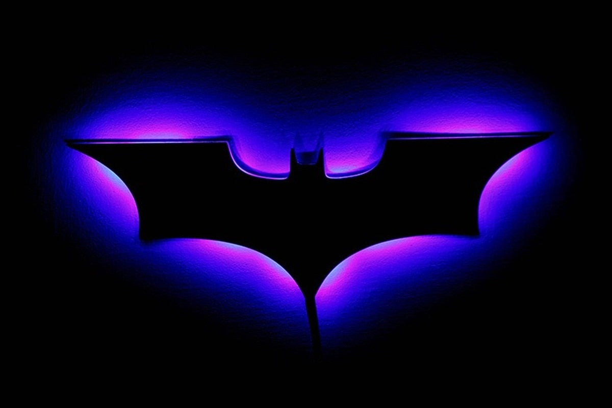 Skorter | Batman LED wall lamp with remote control and color change