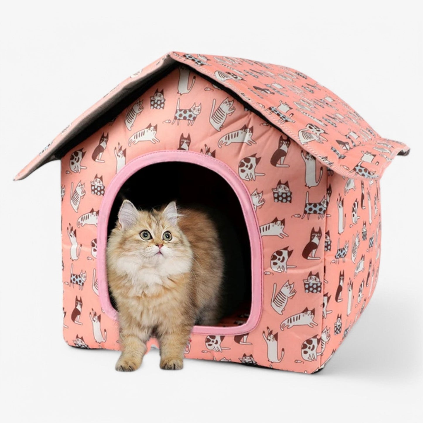Skorter | Weather-resistant Animal House "CozyNest" for Cats and Small Dogs
