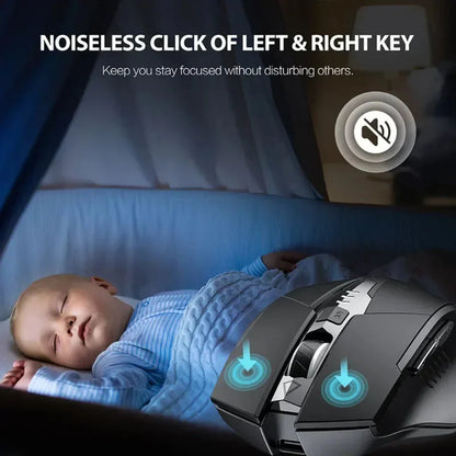 Skorter | and 2.4Ghz Rechargeable Wireless Mouse