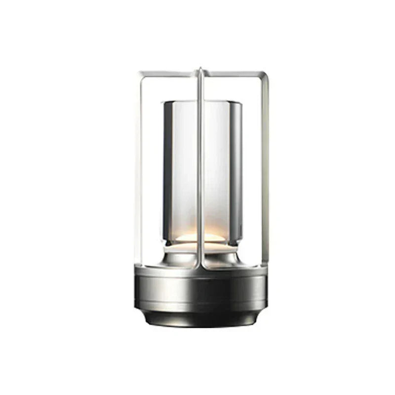 Skorter | CrystalGlow - Wireless Rechargeable Crystal Table Lamp – LED Mood Lighting for Living Room & Balcony