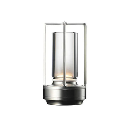 Skorter | CrystalGlow - Wireless Rechargeable Crystal Table Lamp – LED Mood Lighting for Living Room & Balcony