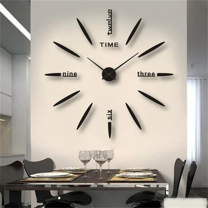 Skorter | New large unique style acrylic wall clock