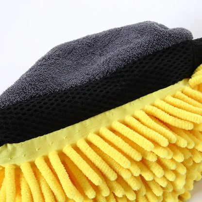Skorter | Anti-Scratch Soft Coral Car Wash Glove