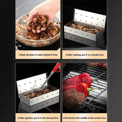 Skorter | GrillEdge Smoker Box – Intense Smoke Aroma for every BBQ