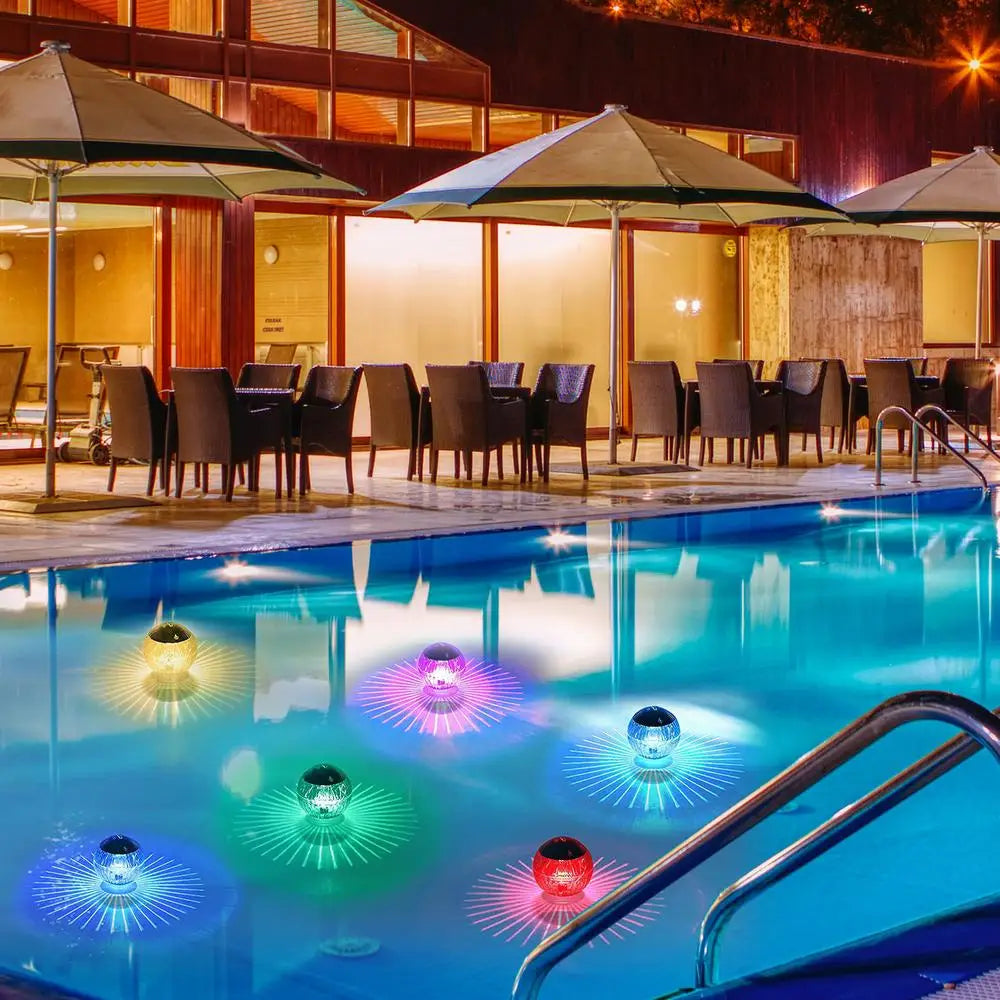 Skorter | Solar LED Garden Balls – Waterproof Solar Lights for Outdoor Decoration and Pond Lighting