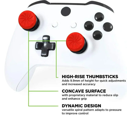 Skorter | 2PCS Thumb Grip Caps Silicone Analog Stick Covers for Xbox Series X/S Controller