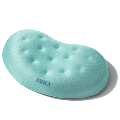 Skorter | Ergonomic Memory Foam Mouse Wrist Rest Pad - Non-Slip Support Cushion with Massaging Holes