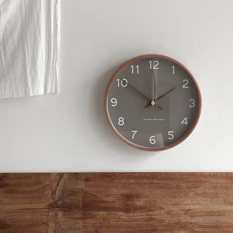 Skorter | TranscendTime | Wall clock made of wood and glass