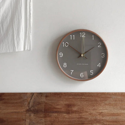 Skorter | TranscendTime | Wall clock made of wood and glass