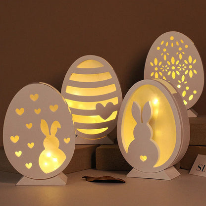 Skorter | Cute Rabbit Silicone Mold for DIY Easter Bunny LED Night Light