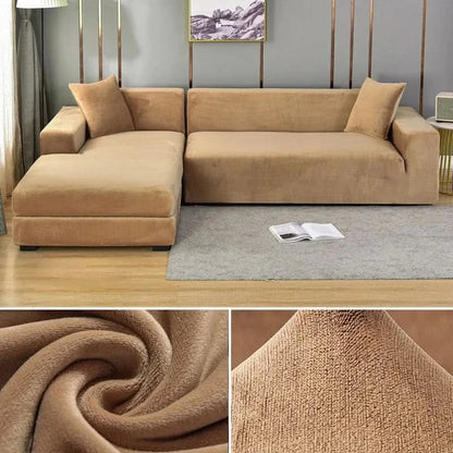 Skorter | PlushFit - High-Quality Sofa Covers Made of Stretch Velvet