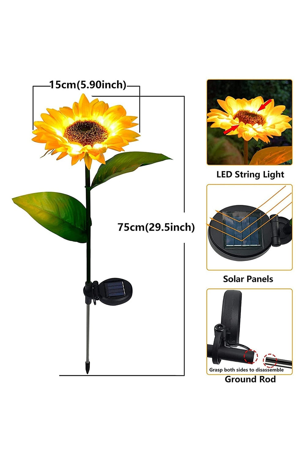 Skorter | Solar Flower Garden Lights