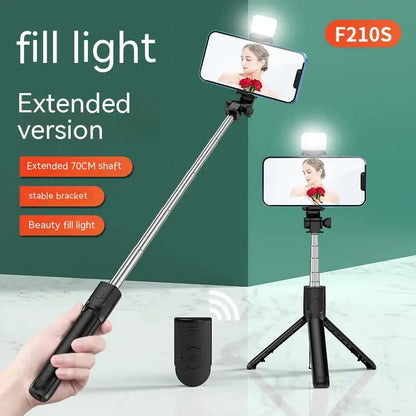 Skorter | Expandable Portable iPhone Tripod Selfie Stick with Detachable BT Wireless Remote