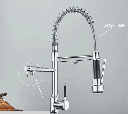 Skorter | FlexiNickel – 360° Swivel Kitchen Mixer Tap