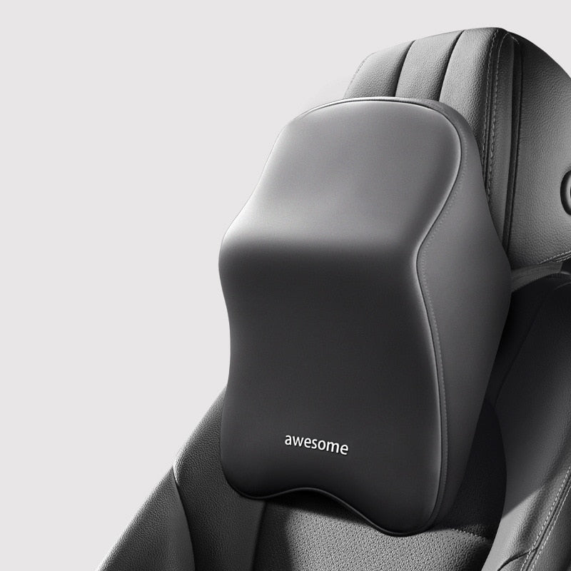 Skorter | ErgoDrive Car Seat Support – Orthopaedic Cushion for Neck & Back Pain Relief While Driving