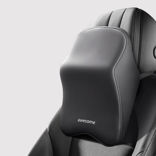 Skorter | ErgoDrive Car Seat Support – Orthopaedic Cushion for Neck & Back Pain Relief While Driving