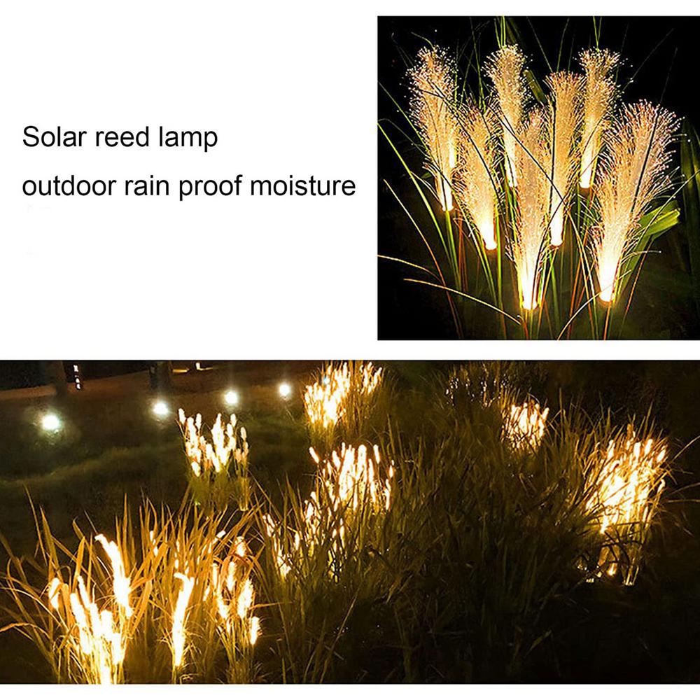 Skorter | Solar Reed Waterproof Fiber Patio Lights