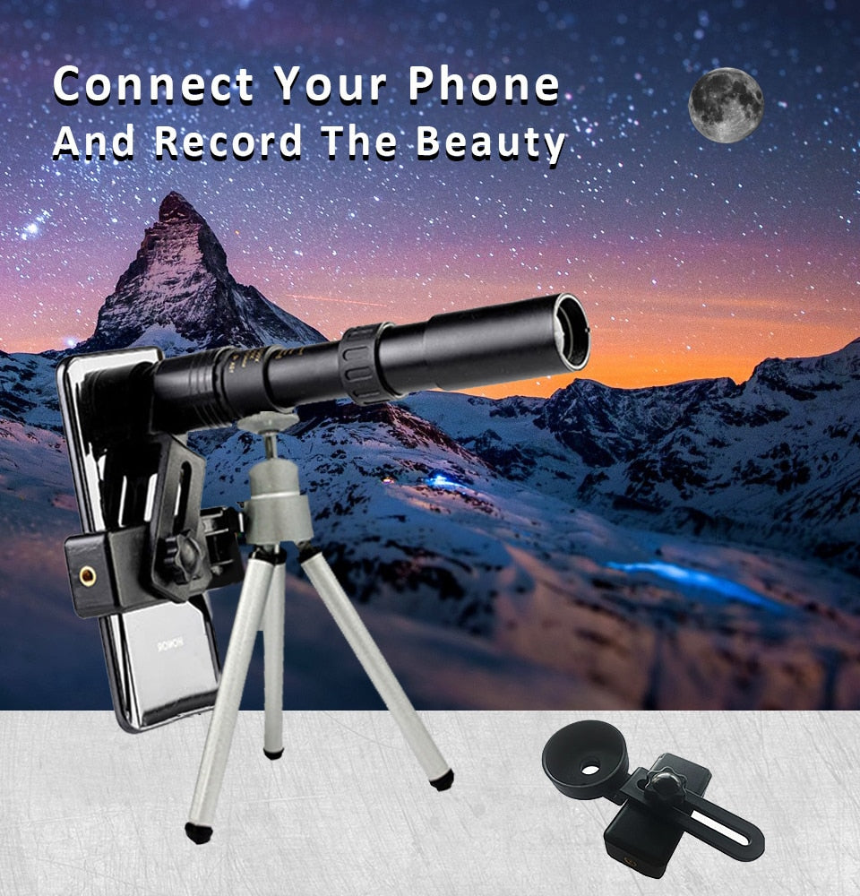 Skorter | 10-300X Zoom Telescope for Mobile Phone