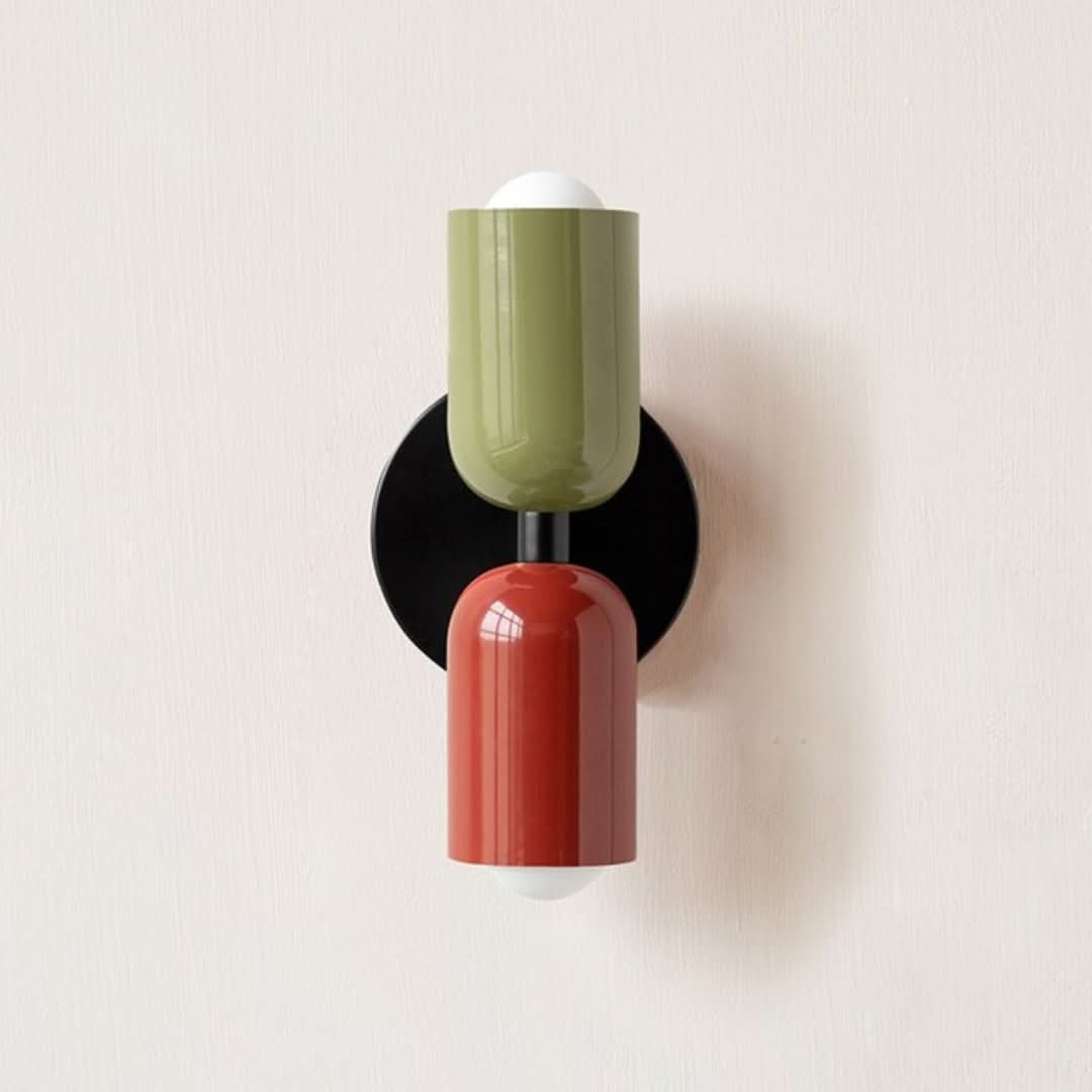 Skorter | Cream Double LED Wall Lamp