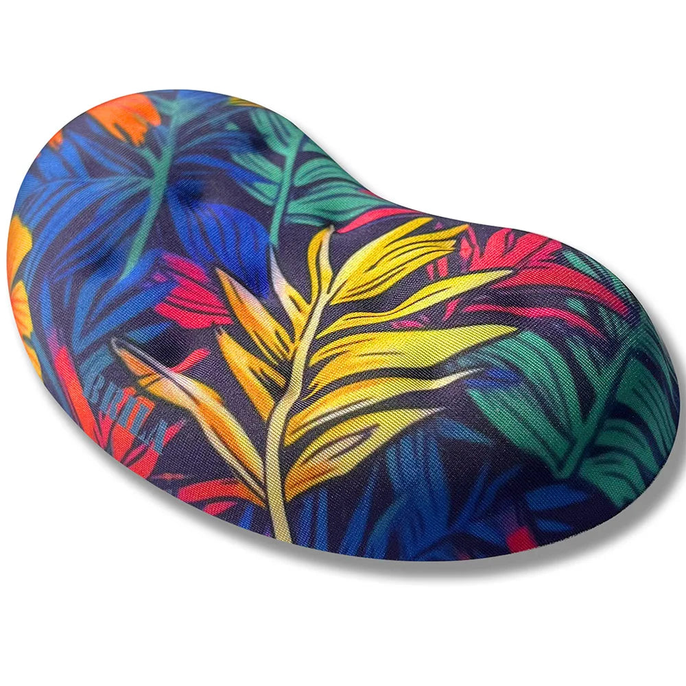 Skorter | Ergonomic Memory Foam Mouse Wrist Rest Pad - Non-Slip Support Cushion with Massaging Holes