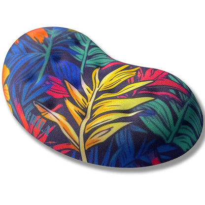 Skorter | Ergonomic Memory Foam Mouse Wrist Rest Pad - Non-Slip Support Cushion with Massaging Holes